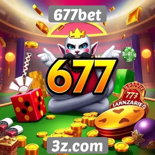 677bet oferece uma ampla gama de jogos de cassino