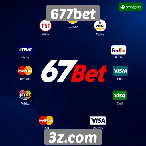 Diversidade de métodos de pagamento na 677bet
